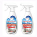 240ML Wall Mold Remover Spray bottle on bathroom tile removing mildew and mold effectively
