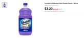 Fabuloso Antibacterial lavender multi-purpose cleaner 48 fl oz bottle with fresh scent