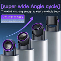 Mini Desktop Circulating Fan – 4 Speed USB Rechargeable Cooling Fan