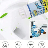 WZLD Sink & Drain Cleaner Powder – Powerful Pipe Unclogging & Odor Remover