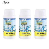 WZLD Sink & Drain Cleaner Powder – Powerful Pipe Unclogging & Odor Remover