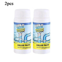 WZLD Sink & Drain Cleaner Powder – Powerful Pipe Unclogging & Odor Remover