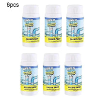 WZLD Sink & Drain Cleaner Powder – Powerful Pipe Unclogging & Odor Remover